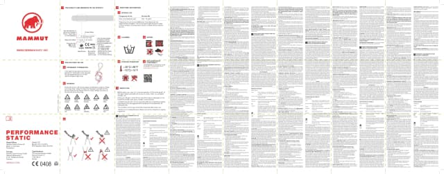 Thumbnail 1 de Mammut - Cuerda Estática 10 mm PERFORMANCE STATIC 🧗