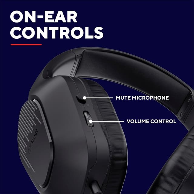 Thumbnail 5 de Trust GXT 418 Rayne 50mm lightweight headset