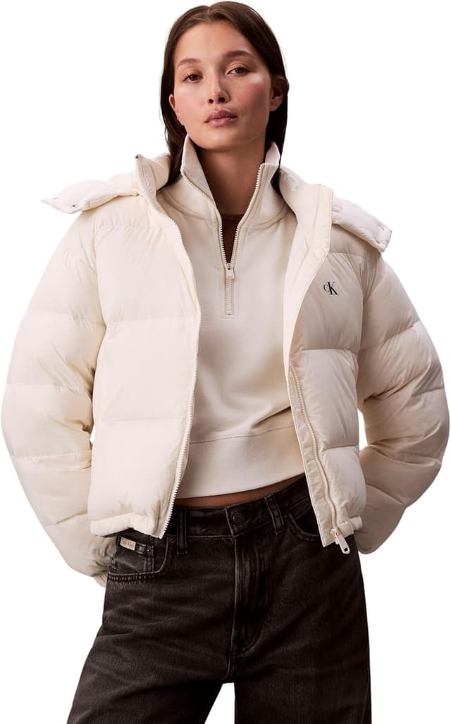 Thumbnail 6 de Calvin Klein Women’s Essential Mid Weight Puffer Jacket with Hood