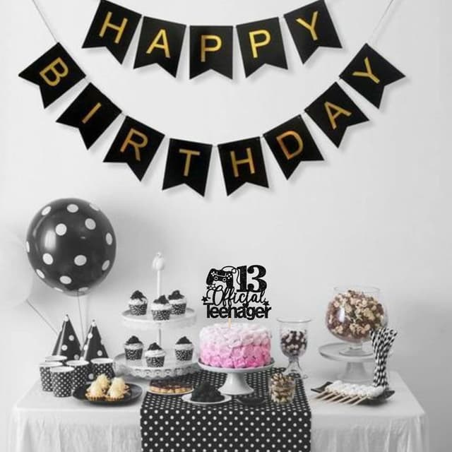 Thumbnail 5 de Xsstarmi 1 Pack 13 Official Teenager Cake Topper