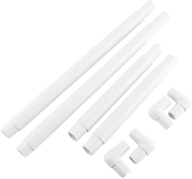 Detalle de KIMISS Universal Clip Frame for Cross Stitch, Quilting & Needlepoint (Square Plastic Embroidery Frame)