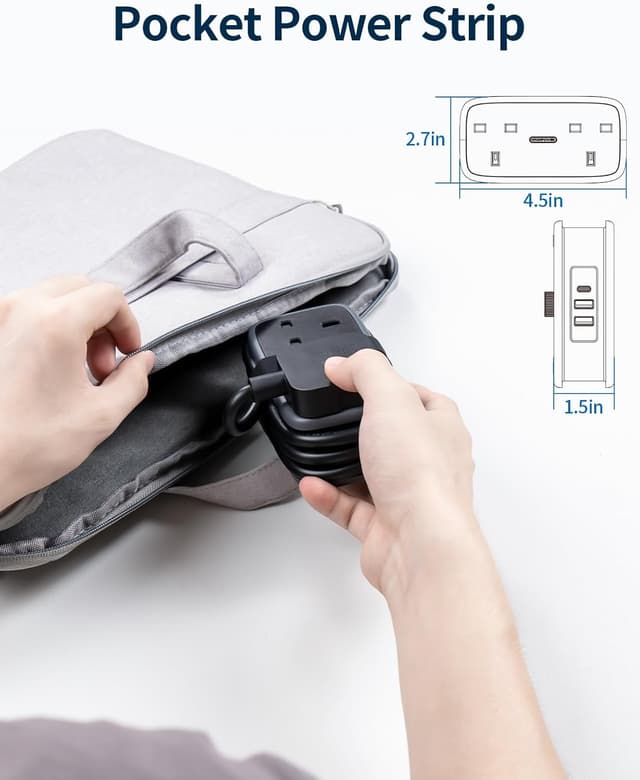 Detalle 2 de NTONPOWER Travel Extension Lead 1.2m