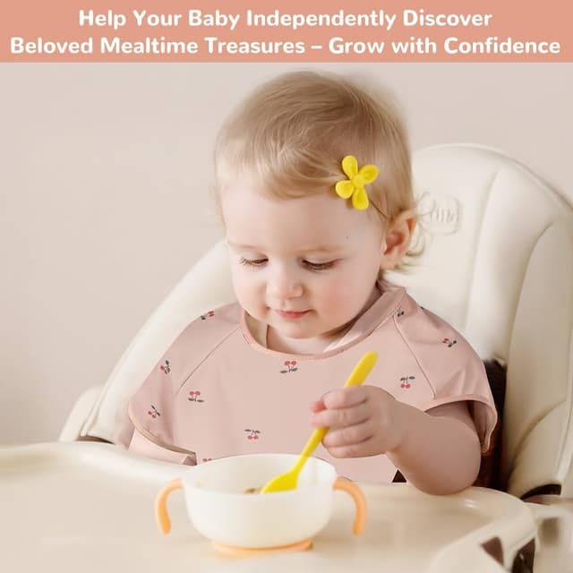 Detalle 2 de Vicloon bavoir bébé PU imperméable