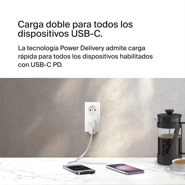 Detalle de Belkin BoostCharge 60 W cargador USB-C PPS