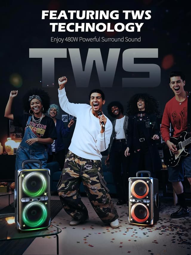 Thumbnail 6 de FREEPEAR Party Speaker 240W Peak Bluetooth