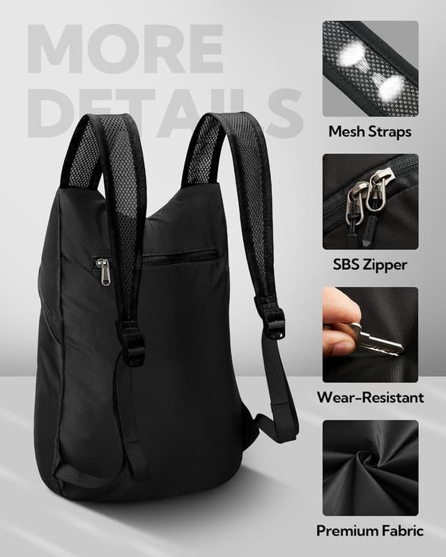 Thumbnail 3 de WATERFLY Faltbarer Rucksack 15L Ultraleicht