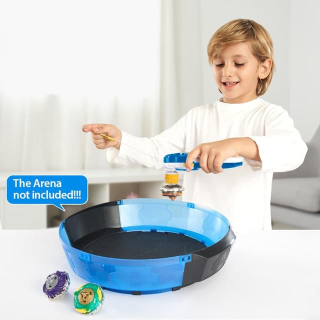 Detalle 2 de Infinity Nado V-Series Non-Stop Battle Deluxe : toupie de combat pour enfants 5 à 12 ans