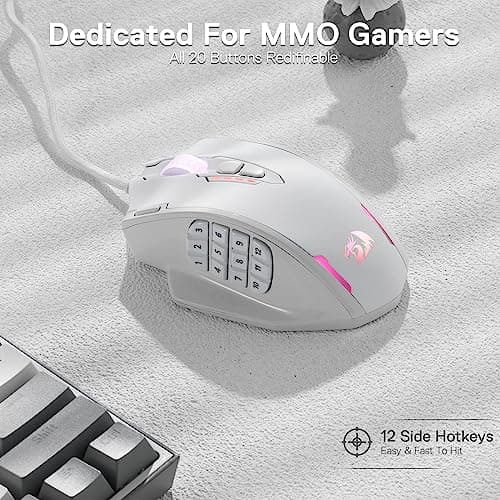 Thumbnail 3 de Redragon M908 Impact MMO Mouse con 20 botones y RGB