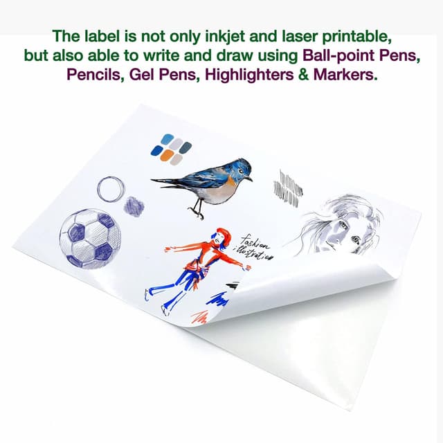 Thumbnail 6 de EVG A4 glossy photo sticker paper 50 sheets