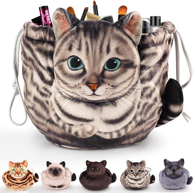 Thumbnail 6 de Trousse Trucchi Donna a forma di gatto