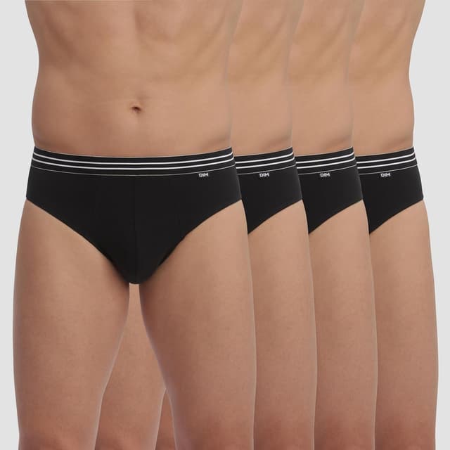 Detalle 2 de Dim Slip Homme Ecodim Coton Stretch x4