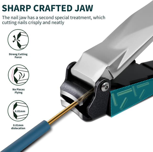 Thumbnail 2 de VANWIN Nail Clippers with Catcher