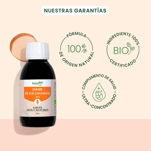 Thumbnail 2 de HERBALGEM Jarabe de los Cantantes 🌿 - Vocales Saludables 250ml