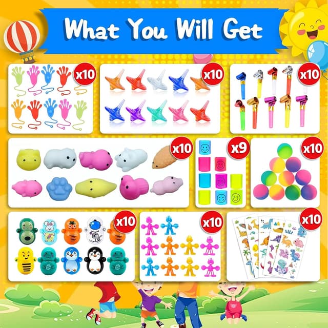 Thumbnail 2 de Mitgebsel Kindergeburtstag Set 150 Teile