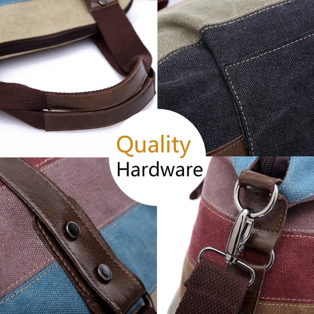 Thumbnail 5 de FreeMaster Canvas Hobo Tote Multi-Colour