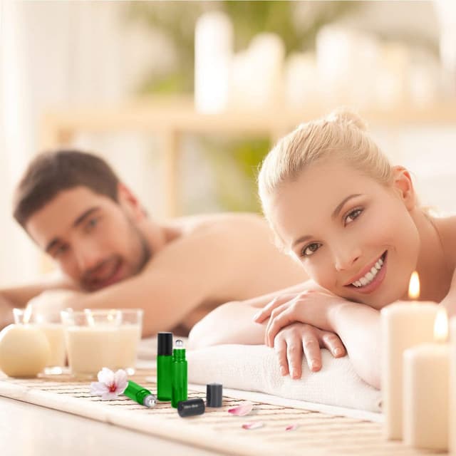 Detalle de 10ml Essential Oil Roller Bottles set