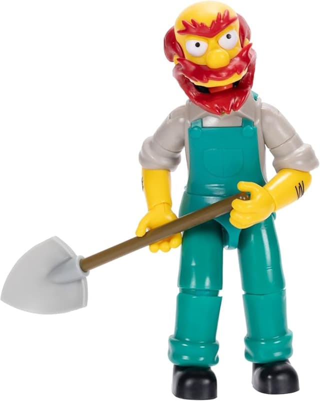 Thumbnail 3 de Los Simpsons - Figura Groundskeeper Willie Articulada 13 cm 🎉