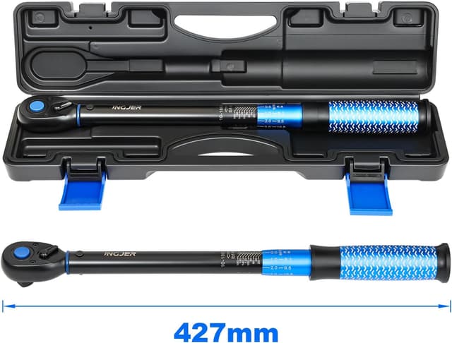 Thumbnail 6 de INGJER Upgrade Torque Wrench Auto 1/2" Drive Click Wrench (10–180 ft.lb) with 72-tooth Ratchet