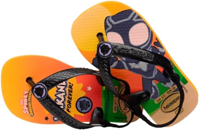Detalle 2 de Havaianas Baby Marvel Zehentrenner unisex bébé : des tongs confortables, antidérapantes et légères