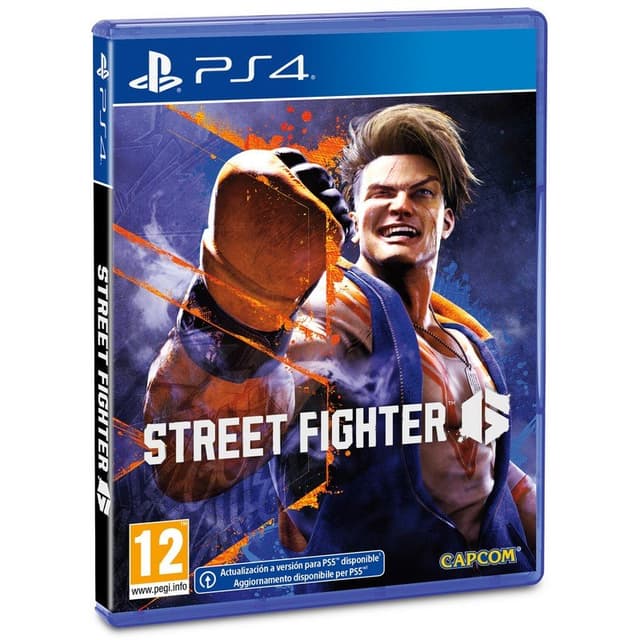 Detalle de Street Fighter 6 Standard Edition para PS4 (Capcom): modos y personajes para jugar en casa y online