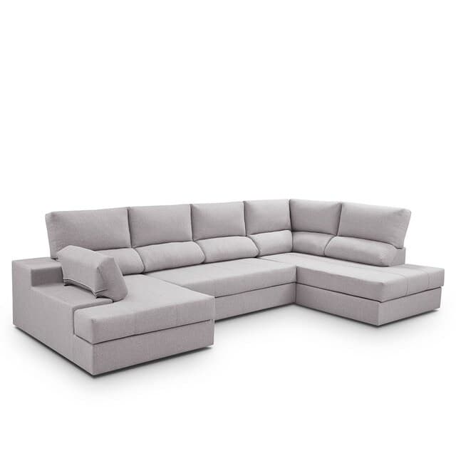 Detalle de Sofá cama Eskil con rincón y chaiselongue El Corte Inglés 🛋