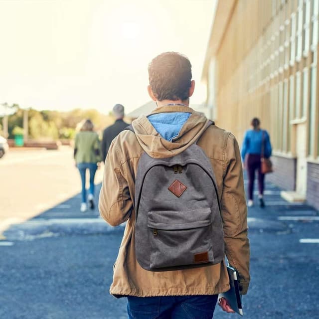 Thumbnail 5 de seemeroad Canvas Vintage Rucksack 28 Liter