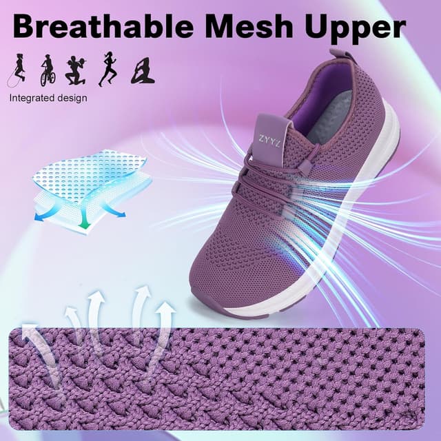 Thumbnail 6 de Wide fit trainers for women arch support