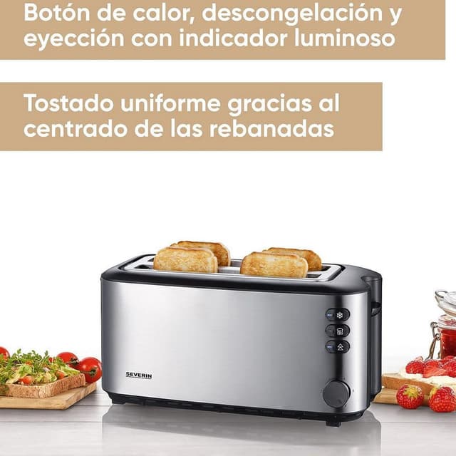 Thumbnail 2 de Severin AT 2509 Tostadora automática de ranura larga 1400 W