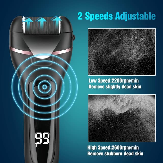 Detalle de Wetisedg® Electric Foot File 1200mAh