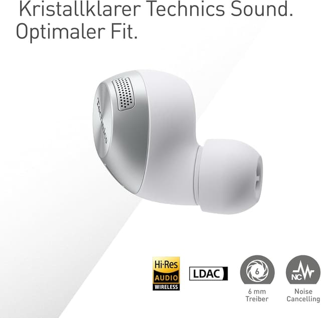 Thumbnail 2 de Technics EAH‑AZ40M2ES In-Ear Kopfhörer mit ANC