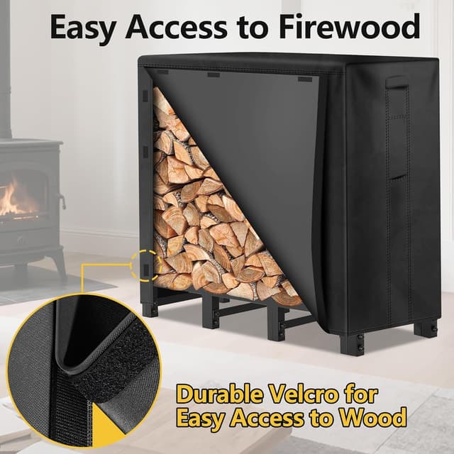 Detalle de AMAGABELI Garden & Home log rack 1.2m