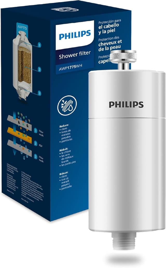 Imagen de Philips Water Filtro de ducha en línea 💧 50,000 L en OfertitasTOP