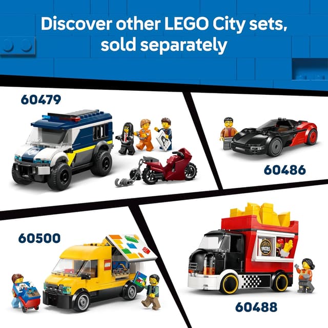 Thumbnail 6 de LEGO City Hot Rod 60485 hot rod toy
