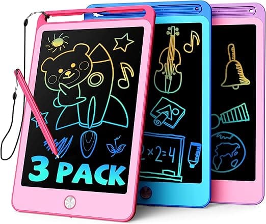 Detalle de TEKFUN 3 Pack de tabletas LCD para niños 🎨