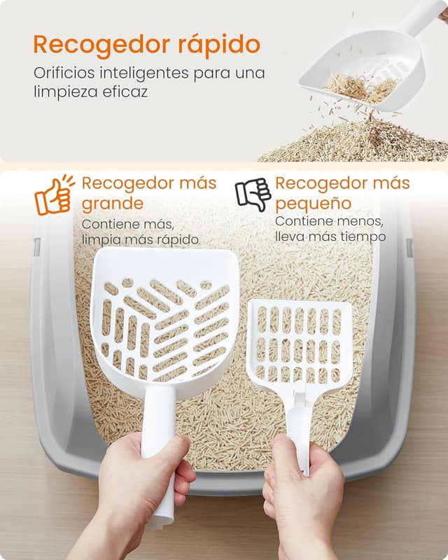 Thumbnail 4 de Feandrea arenero XL con bordes altos