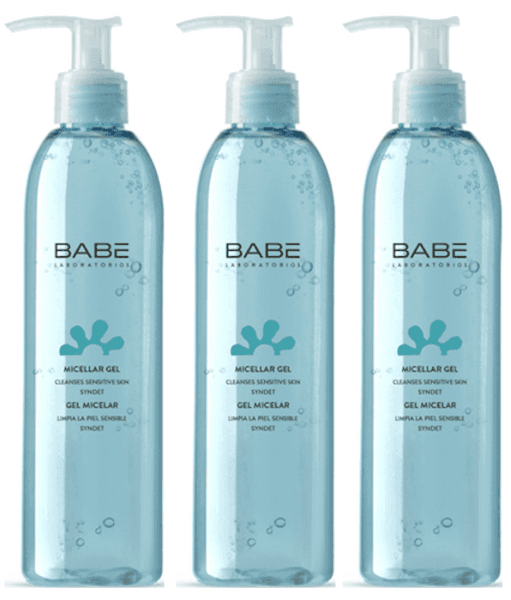 Detalle de Babe Gel Micelar Calmante 3x245 ml