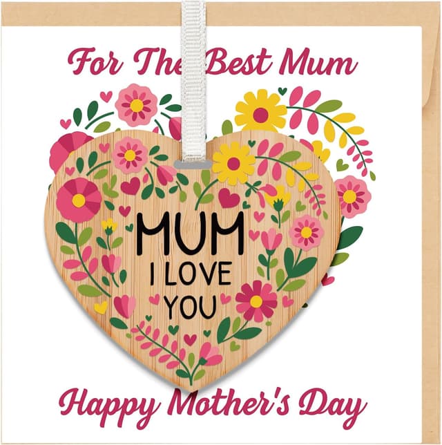 Imagen de TheGiffter Mothers Day Card Gift for Mum en OfertitasTOP