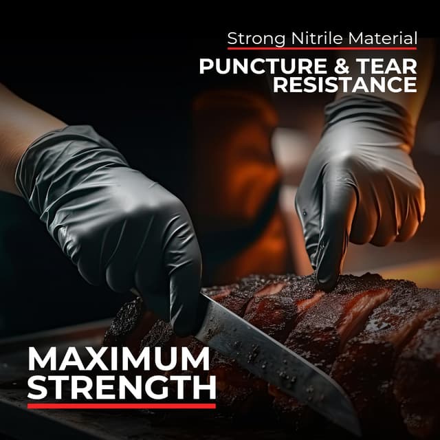 Thumbnail 2 de London Labs Heavy Duty 6 Mil Nitrile Gloves 1000pc