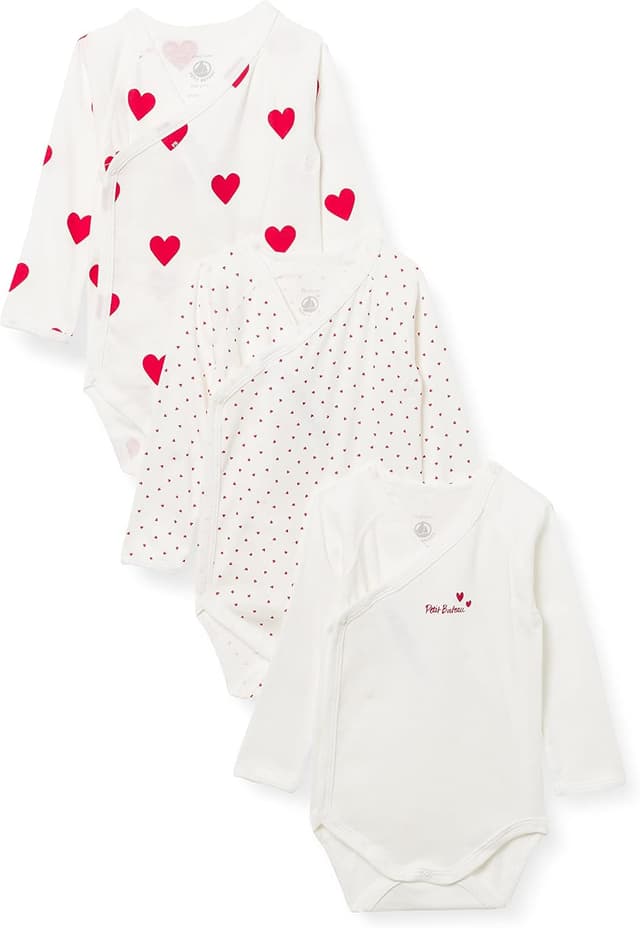 Imagen de Petit Bateau A00az Langarm-Body 3er Pack 👶 en OfertitasTOP
