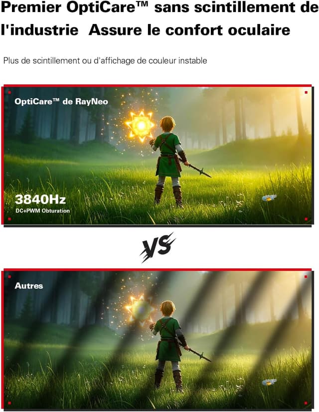 Thumbnail 4 de RayNeo Air 3s, lunettes AR/XR 201" 120 Hz