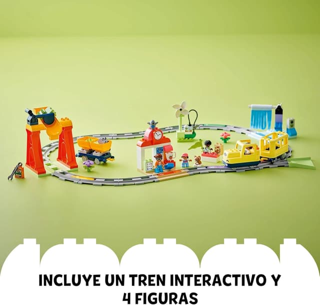 Thumbnail 4 de LEGO Duplo Mi Ciudad Tren Comunitario Interactivo 🚆