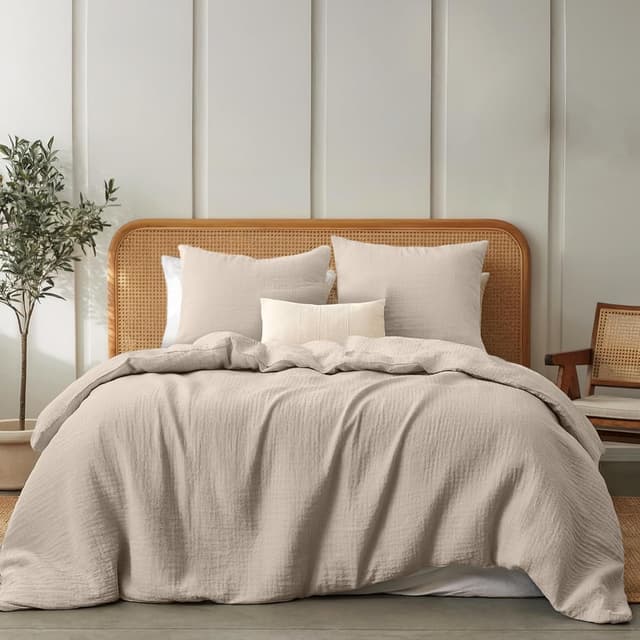 Detalle de Dreamzie Musselin Bettwäsche 220x240 cm