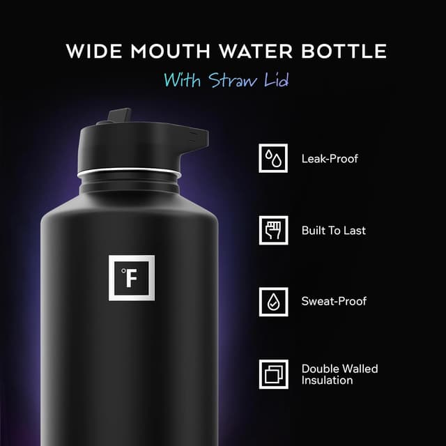 Detalle 2 de IRON °FLASK 64 oz Insulated Water Bottle 🥤