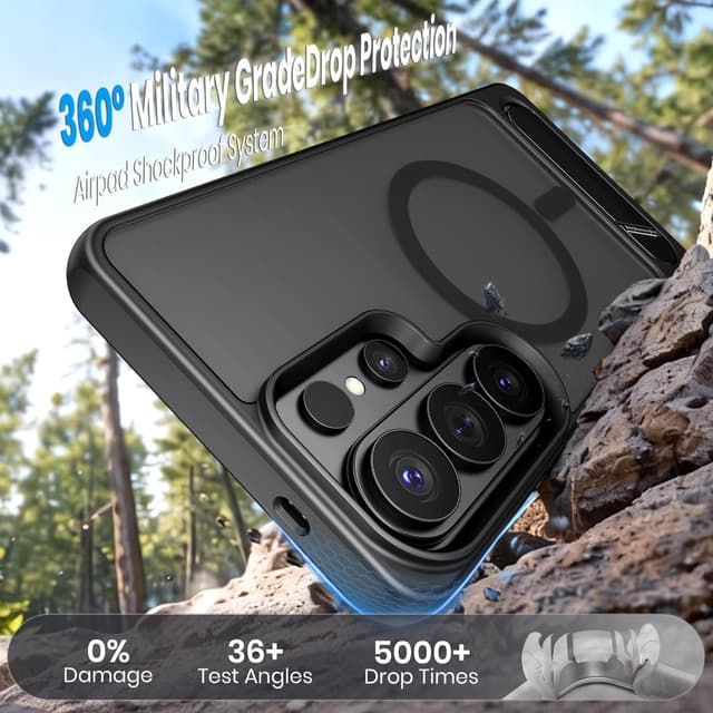 Detalle de Hoerrye S26 Ultra MagSafe case