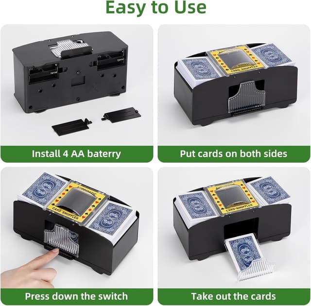 Thumbnail 6 de YUCEEN Automatic Card Shuffler 6 Decks