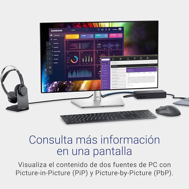 Thumbnail 4 de Dell U2724D UltraSharp 27" QHD 120 Hz — 98% DCI‑P3