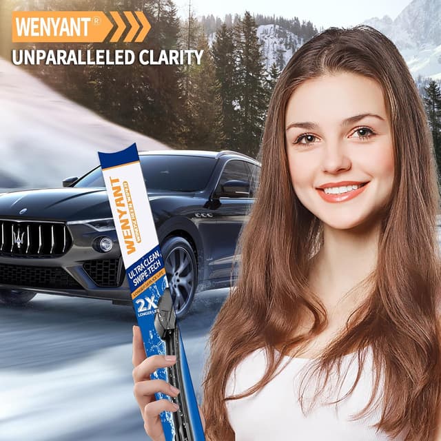 Thumbnail 5 de Wenyant 26" + 18" Front Wiper Blades for Toyota Highlander