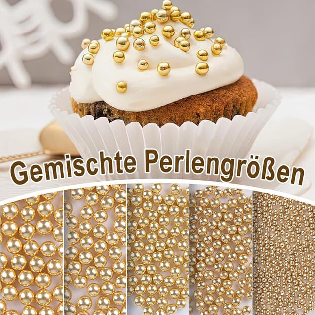 Thumbnail 6 de Twisweet Gold Streusel 130 g Zuckerperlen