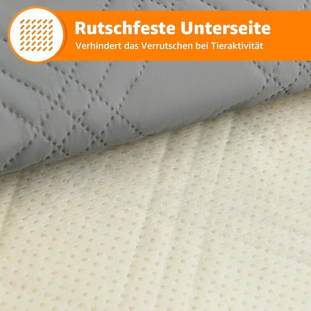 Detalle de Wasserdichte PICK FOR LIFE Hundedecke 208x259 cm