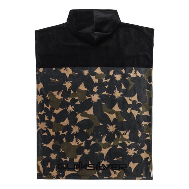 Detalle 2 de Quiksilver Hoody Towel Poncho de hombre para surf (toalla) de algodón